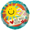 Get well soon mylar balloon from The Flower Cart