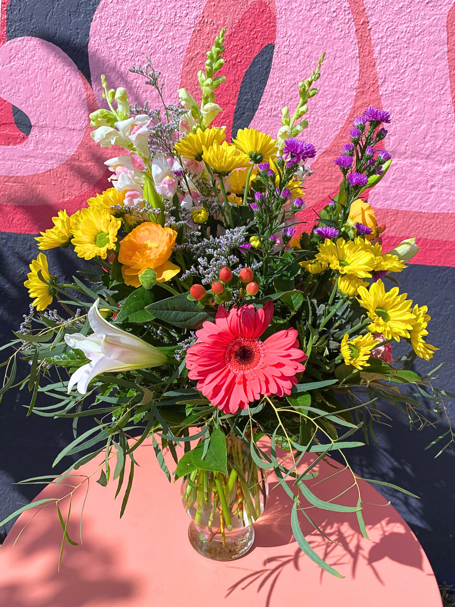 Premium Designers Choice Vase Arrangement - By the flower cart